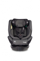 Autosedačka Lumi i-Size 40–150 cm, Isofix,  360°, růstová, od 0m+ do 12 let - tm. šedá