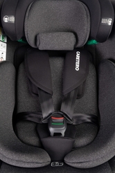 Autosedačka Lumi i-Size 40–150 cm, Isofix,  360°, růstová, od 0m+ do 12 let - tm. šedá