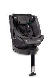 Autosedačka Lumi i-Size 40–150 cm, Isofix,  360°, růstová, od 0m+ do 12 let - tm. šedá