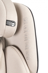 Autosedačka Lumi i-Size 40–150 cm, Isofix,  360°, růstová, od 0m+ do 12 let - béžová