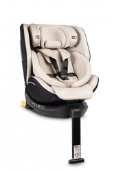 Autosedačka Lumi i-Size 40–150 cm, Isofix,  360°, růstová, od 0m+ do 12 let - béžová