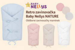 Klasická retro zavinovačka NATURE šněrovací s výplní - bílá