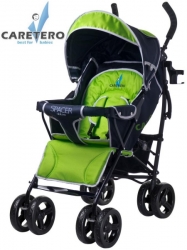 Kočárek sportovní s nánožníkem - SPACER DELUXE zelený - bez nánožníku