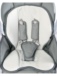 Dětská jídelní židlička 2v1 Caretero Indigo beige