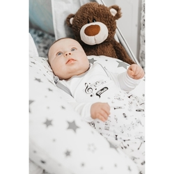 Kojenecké bavlněné dupačky New Baby Music