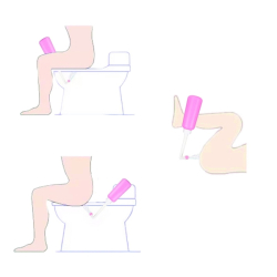 Láhev na intimní hygienu po porodu