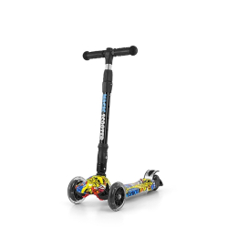 Dětská koloběžka Milly Mally Magic Scooter graffiti