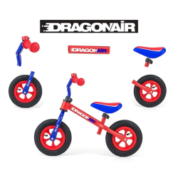 Dětské odrážedlo kolo Milly Mally Dragon Air red-blue