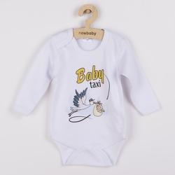 Body s potiskem New Baby Baby taxi