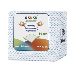 Jednorázové hygienické podložky Akuku 40x60 - 30 ks