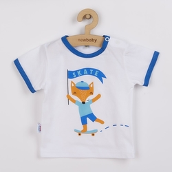 Kojenecká souprava tričko a kraťásky New Baby Liška