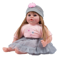 Česky mluvící a zpívající dětská panenka PlayTo Nina 46 cm