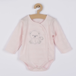 Kojenecká soupravička do porodnice New Baby Sweet Bear růžová