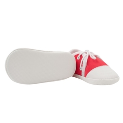 Kojenecké capáčky tenisky New Baby červené 3-6 m