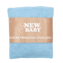 Návlek na přebalovací podložku New Baby 50x70 modrý