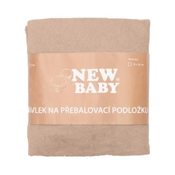 Návlek na přebalovací podložku New Baby 50x70 béžový