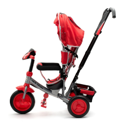 Dětská tříkolka s LED světly Baby Mix Lux Trike červená