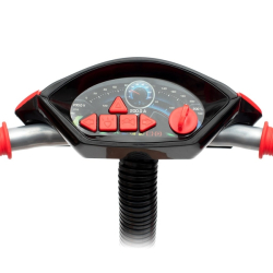 Dětská tříkolka s LED světly Baby Mix Lux Trike červená