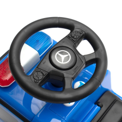 Dětské odrážedlo se zvukem Mercedes Baby Mix POLICE modré