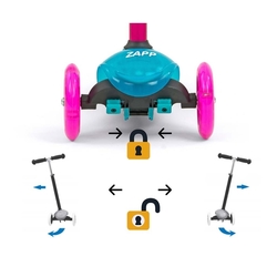 Dětská koloběžka Milly Mally Scooter Zapp grey