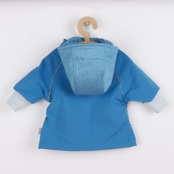 Softshellová kojenecká bundička New Baby modrá