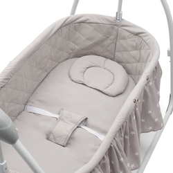 Dětská kolébka NEW BABY Swingy s melodiemi a časovačem