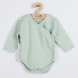 3-dílná kojenecká soupravička do porodnice New Baby I AM mátová