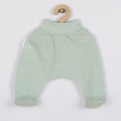 7-dílná kojenecká soupravička do porodnice New Baby I AM mátová