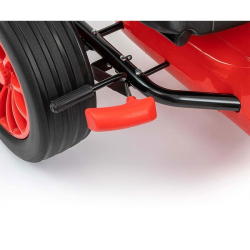 Dětská šlapací motokára Go-kart Milly Mally Rocket červená