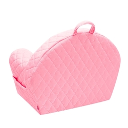 Dětské křeslo z Velvet New Baby Obláčky růžové