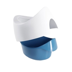 Dětský oboustranný ergonomický nočník s výlevkou Teggi růžový