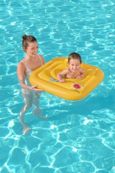 Nafukovací sedačka s opěrkou Bestway Swim Safe Step A 76cm