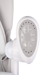 Dětská jídelní židlička 2v1 Caretero Indigo light grey