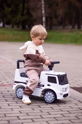 Dětské odrážedlo se zvukem Mercedes Milly Mally POLICE modré