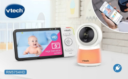 Video chůvička LCD+Kamera Vtech RM5754 HD