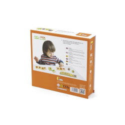 Dřevěné puzzle Barvy Viga