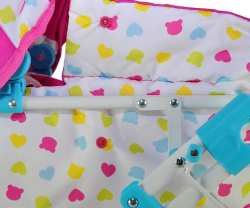 Dětský kočárek pro panenky Milly Mally Alice Candy