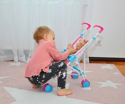 Dětský golfový kočárek pro panenky Milly Mally Julia Candy
