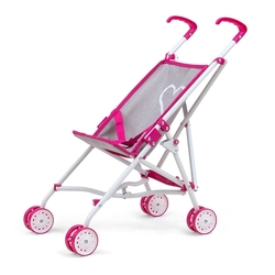 Dětský golfový kočárek pro panenky Milly Mally Julia Prestige Pink