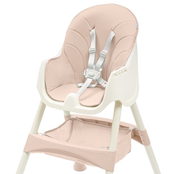 Jídelní židlička Baby Mix Nora dusty pink