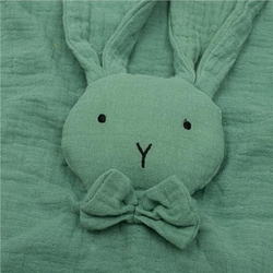 Mušelínový usínáček New Baby Rabbit mint