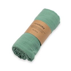 Mušelínová přikrývka New Baby green