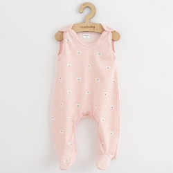 Kojenecké dupačky New Baby Classic II medvídek bílý
