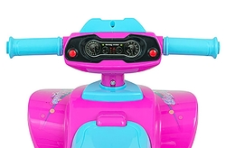Dětské odrážedlo se zvukem Čtyřkolka Milly Mally Monster Pink