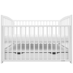 Dětská postýlka New Baby LILLY se stahovací bočnicí a šuplíkem bílá
