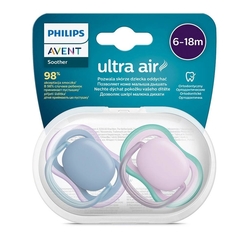 Šidítko Avent Ultra air Neutral 2ks 6- 18 m holčička