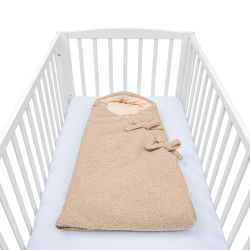 Zavinovačka, spací pytel New Baby Teddy béžová