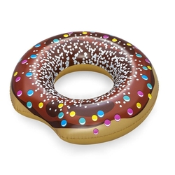 Dětský velký nafukovací kruh Bestway DONUT 107cm brown