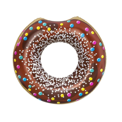 Dětský velký nafukovací kruh Bestway DONUT 107cm brown