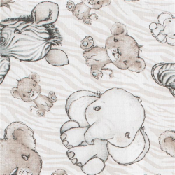 Bavlněné pleny s potiskem New Baby 70x80 cm  3 ks UNI